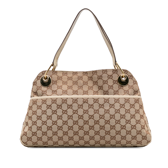 Pre-Loved Gucci GG Canvas Eclipse Shoulder Bag - Picture 1 of 12